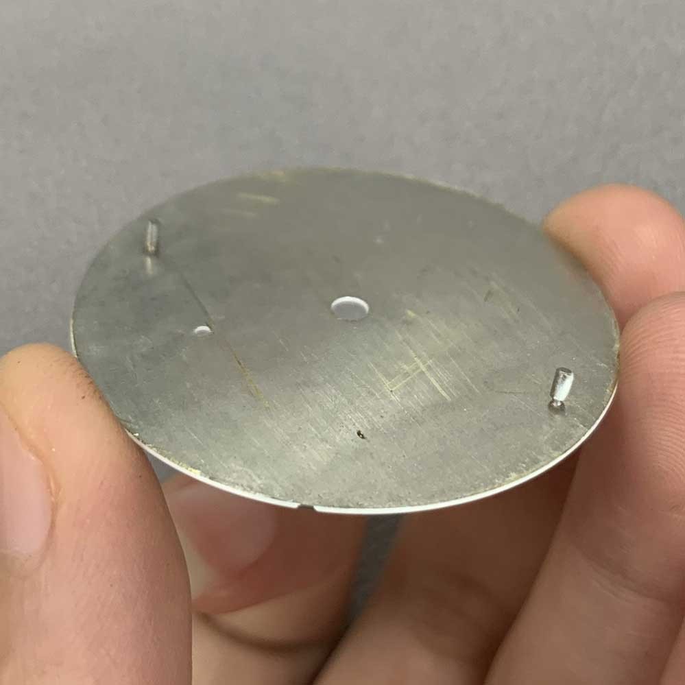 37mm Blue Watch Hands Watch Dial Rplacement for ETA6497 ST3600 Watch Movement