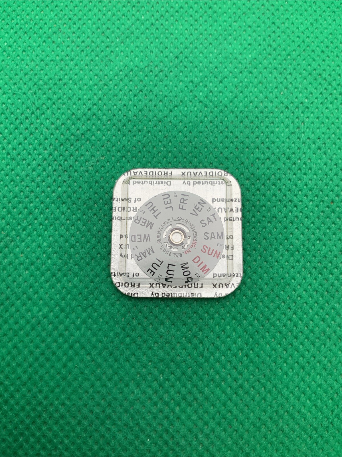 Genuine Seiko 870 556 Day Star With Day Dial Disc Watch Part 870556 SEALED