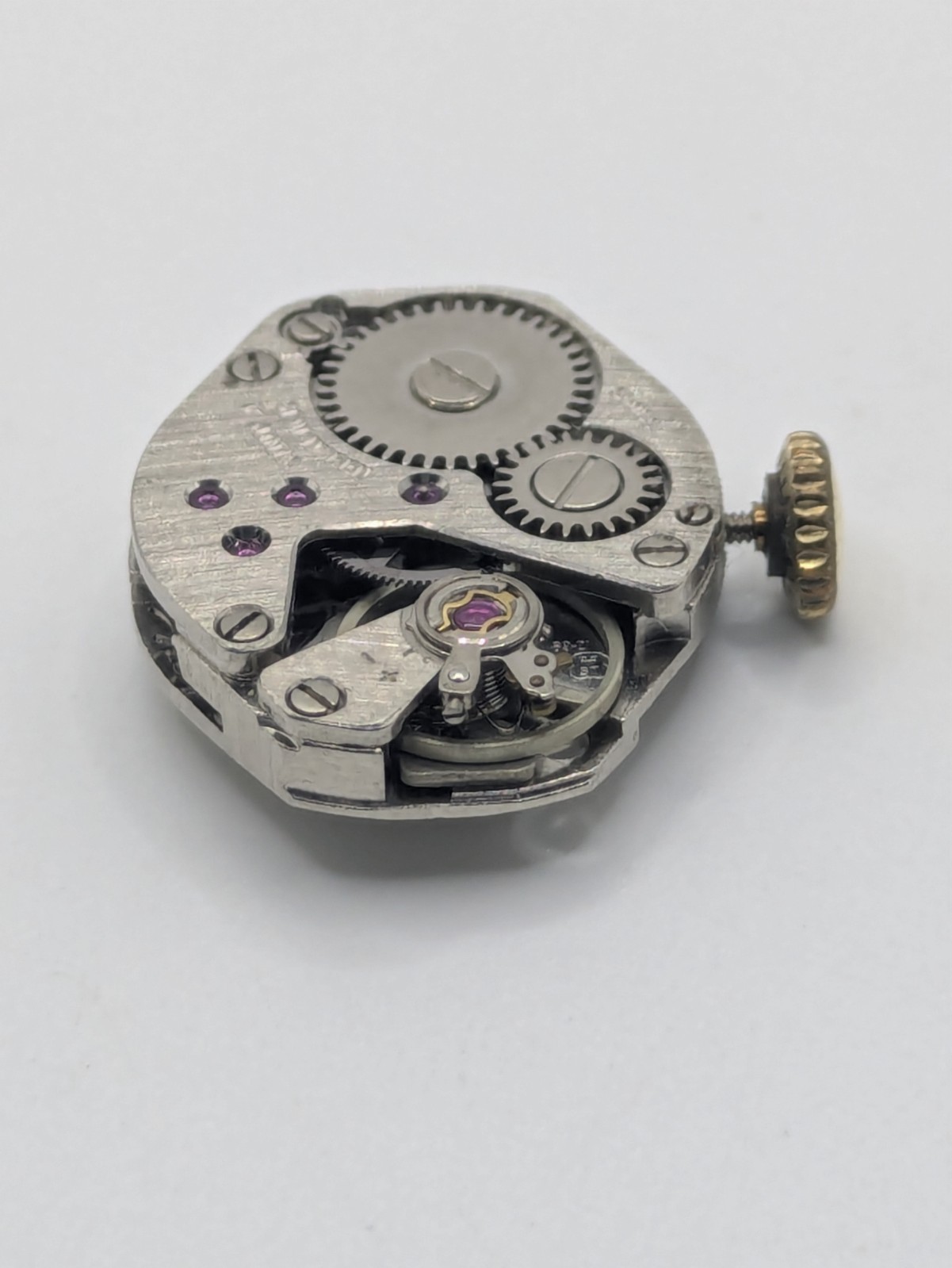 FHF ST 69-21 Perona Manual Wind Watch Movement 17 Jewels Photos/Video 18.3mm