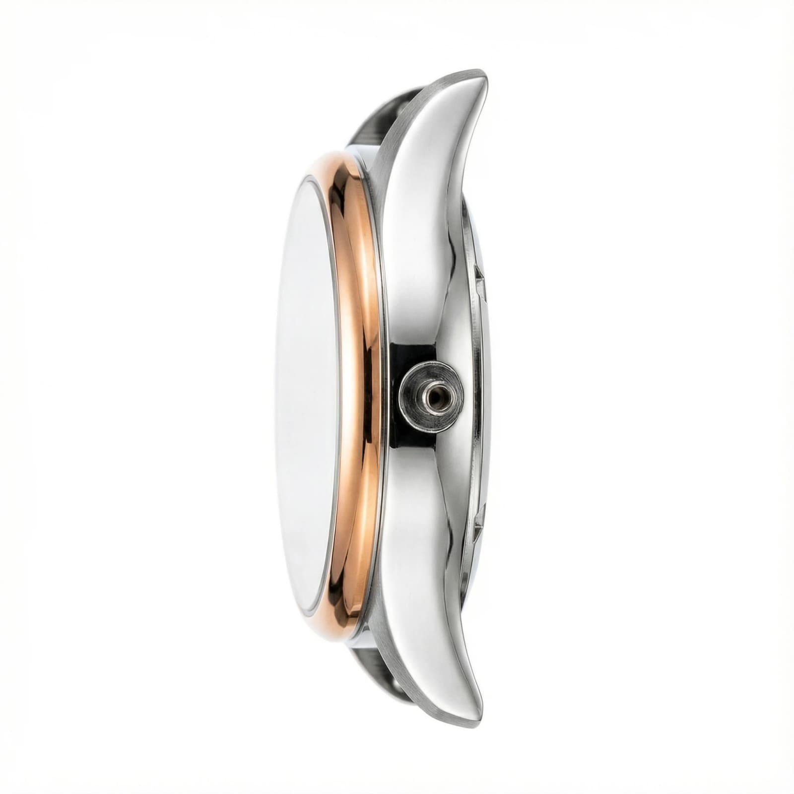 31.5mm Glass back cover waterproof ring Silver & Rose Gold Watch Case for 2015