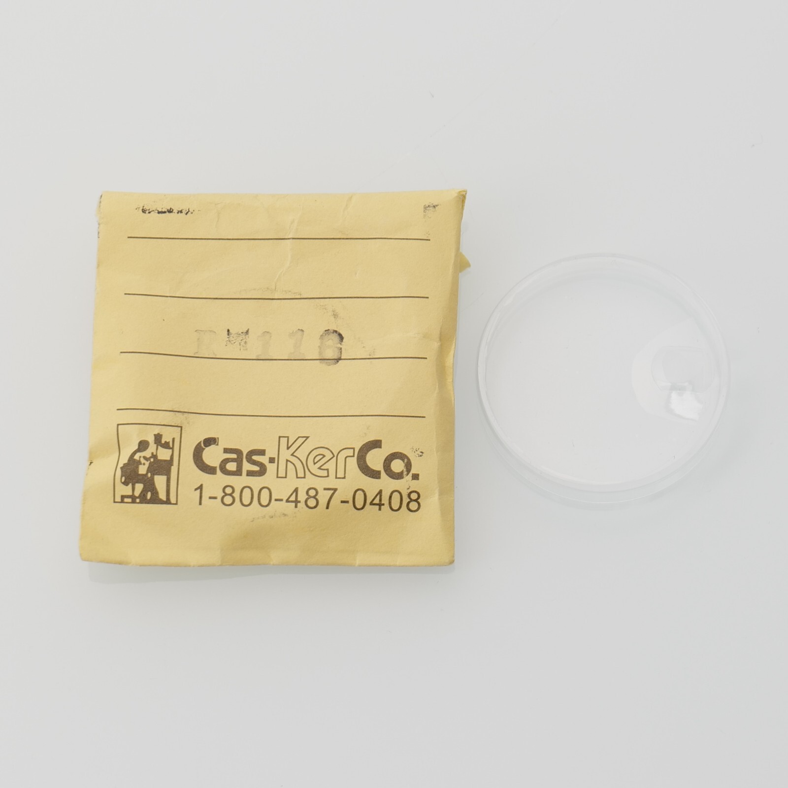 GENERIC PLASTIC PLEXI WATCH CRYSTAL FOR ROLEX WATCH 116 CYCLOPS PART 25-116 NOS