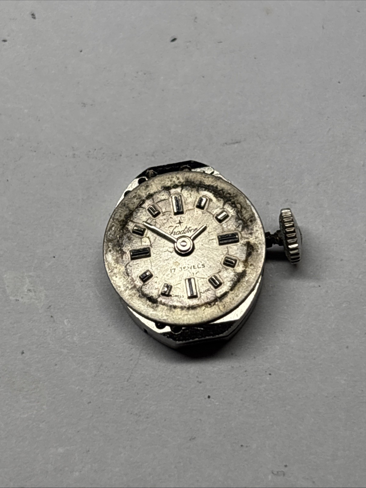 Tradition Watch Movement Running Appears To Be An AS 1677 17 Jewel