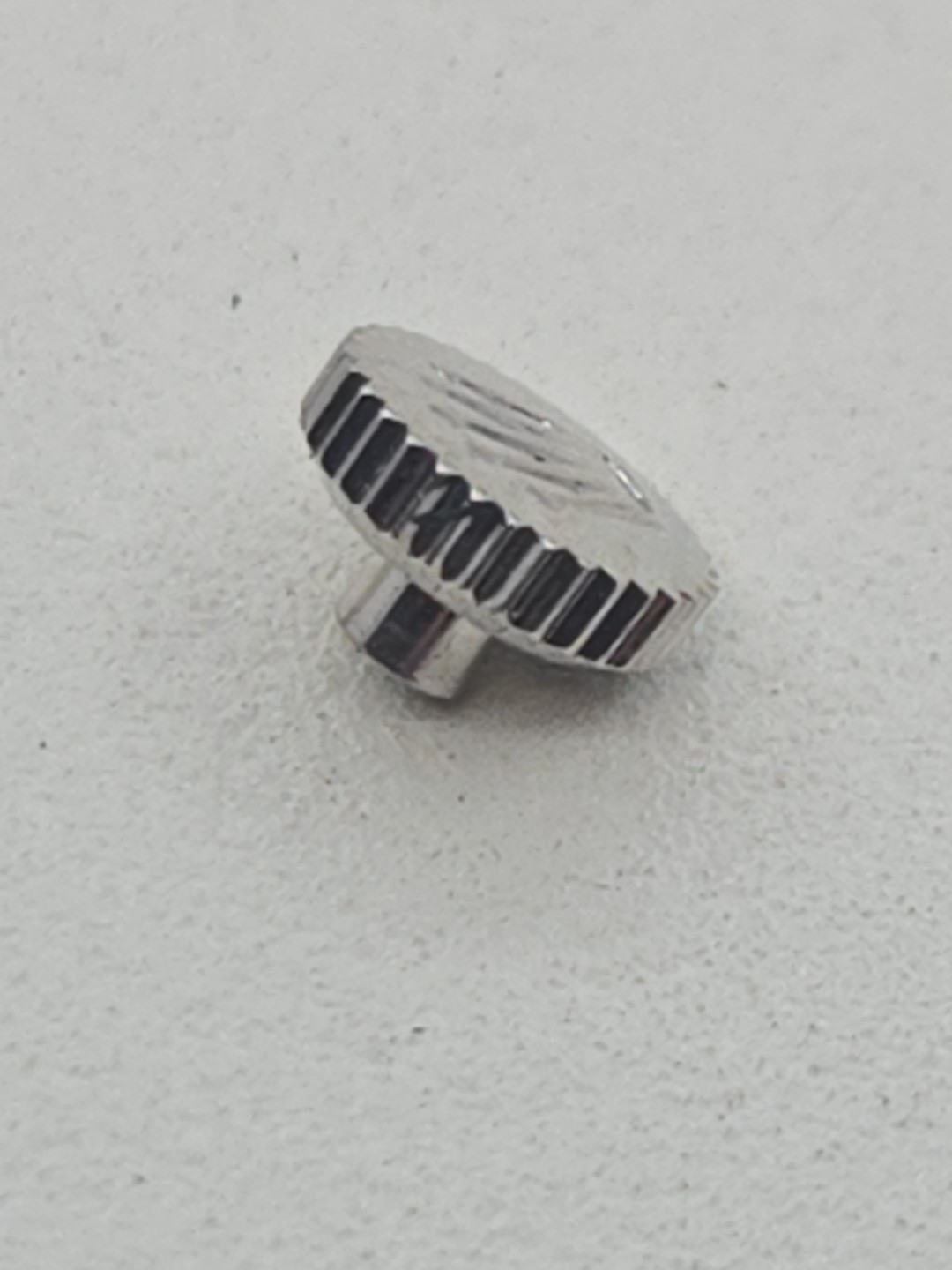 Rolex Crown 3.80mm , White Gold ,1401,1400, Cellini ,New old Stock