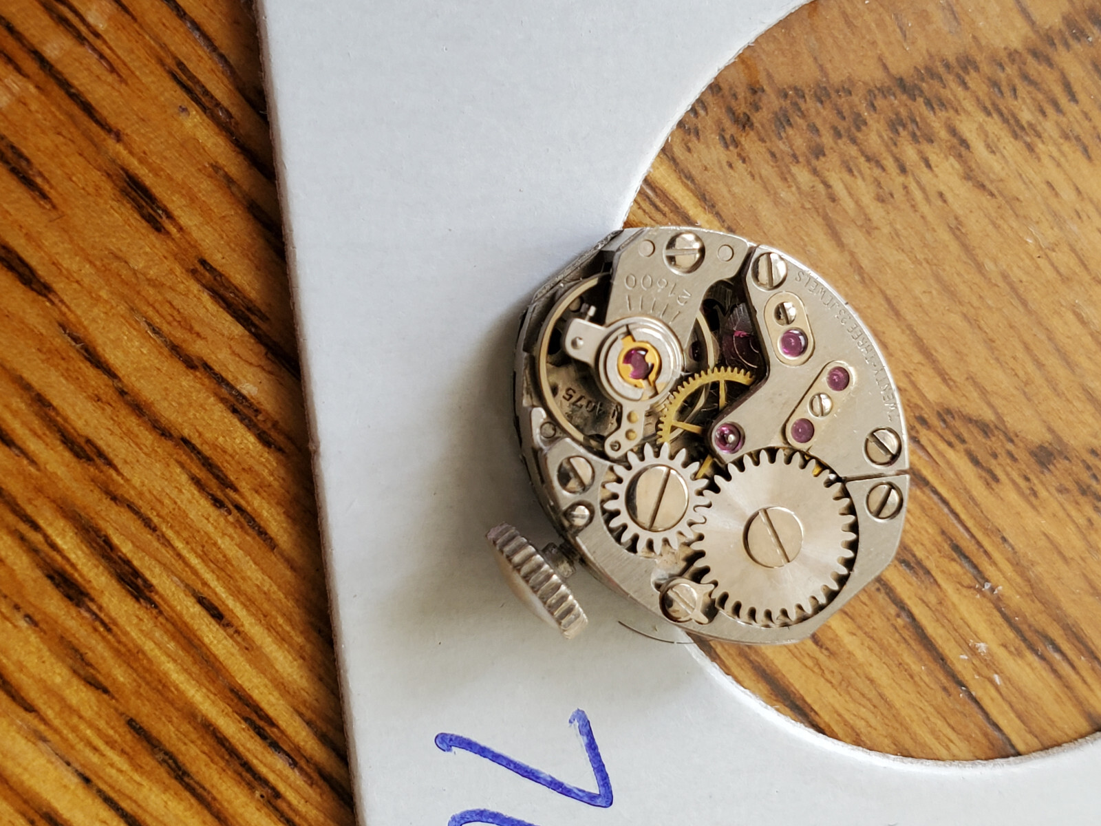 LADIES BARONESS 23J 21600 WRIST WATCH MOVEMENT #769