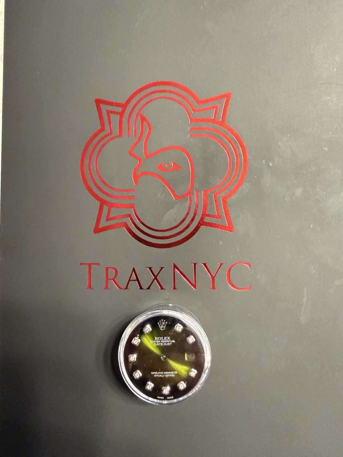 Rolex Datejust Green Metal Dial with Diamond Hour Markers