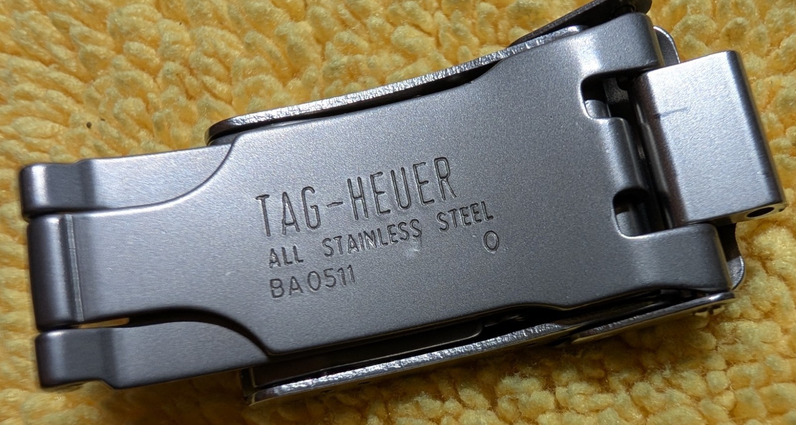 TAG Heuer 4000 Satin Matte Clasp Model BA0511 from WF1111 model Watch