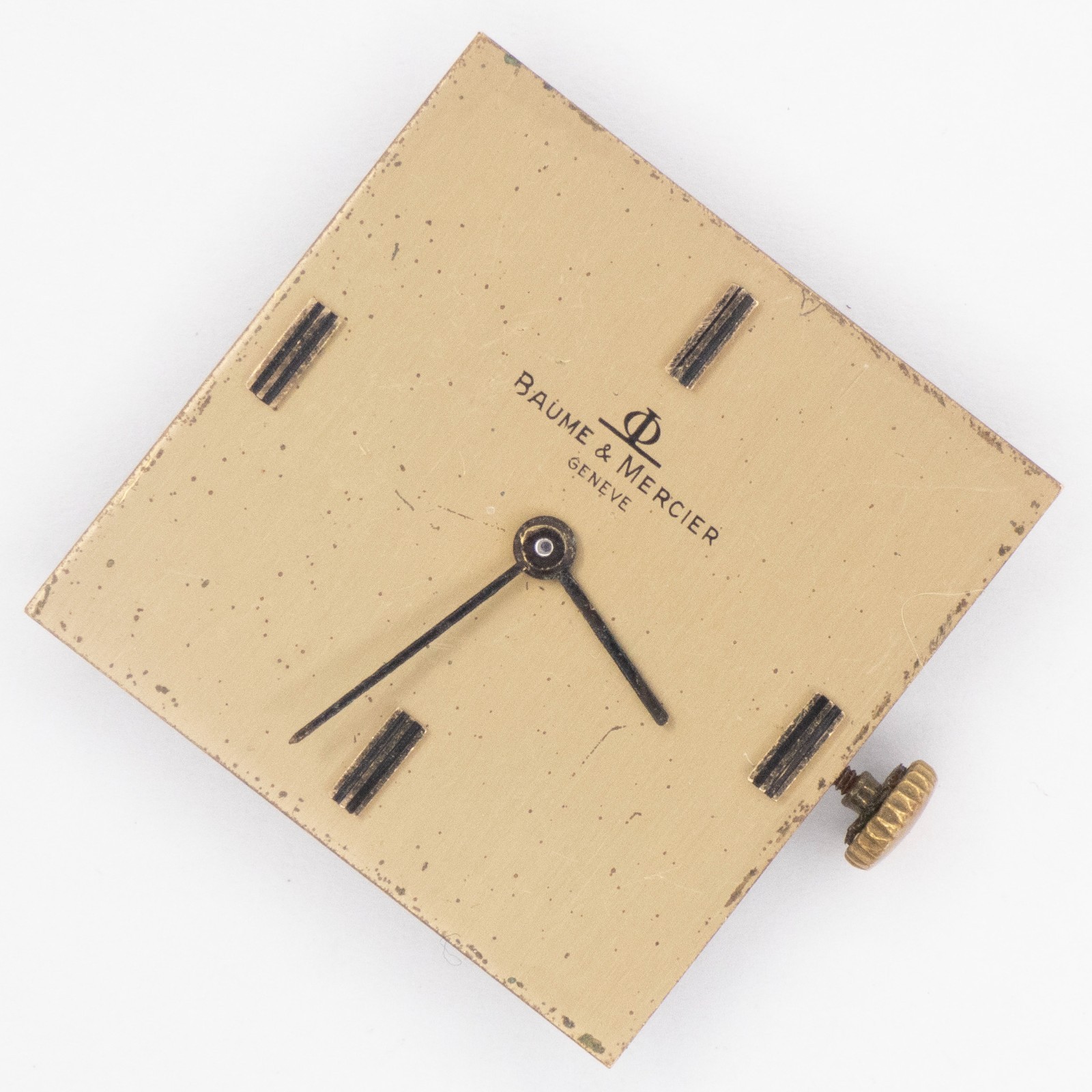 Vintage Baume & Mercier Caliber BM 775 17-Jewel Wristwatch Movement, Keeps Time