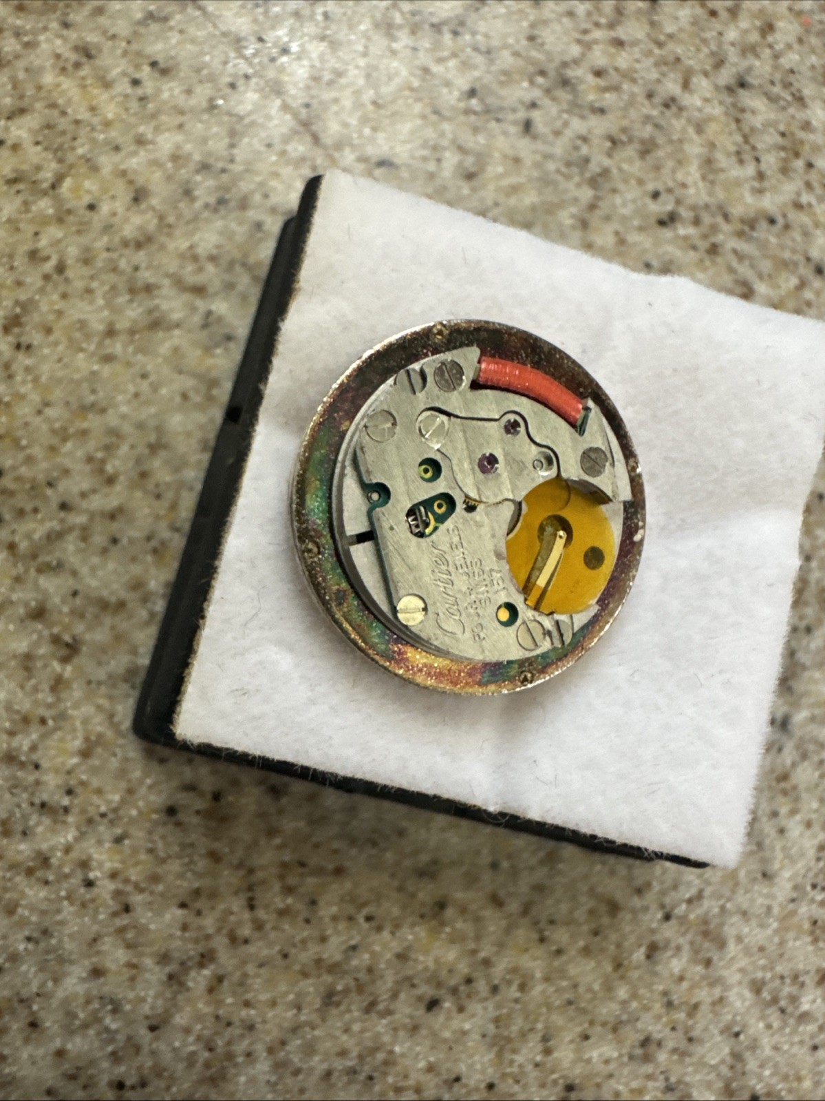 Cartier 157 Movement Dial And Hands