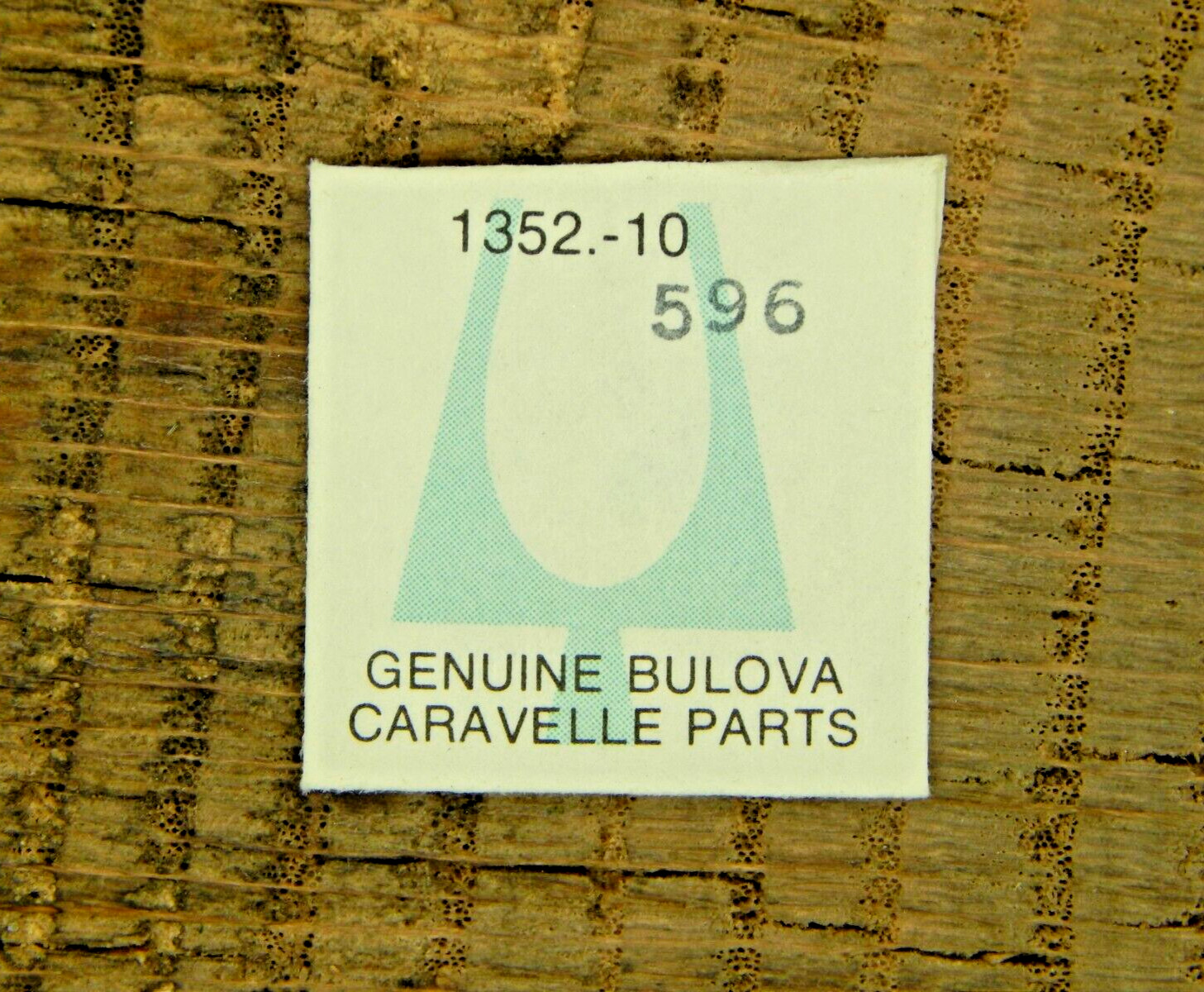 Genuine Bulova 1352.10 Date Jumper 596 Watch Part NEW OLD STOCK