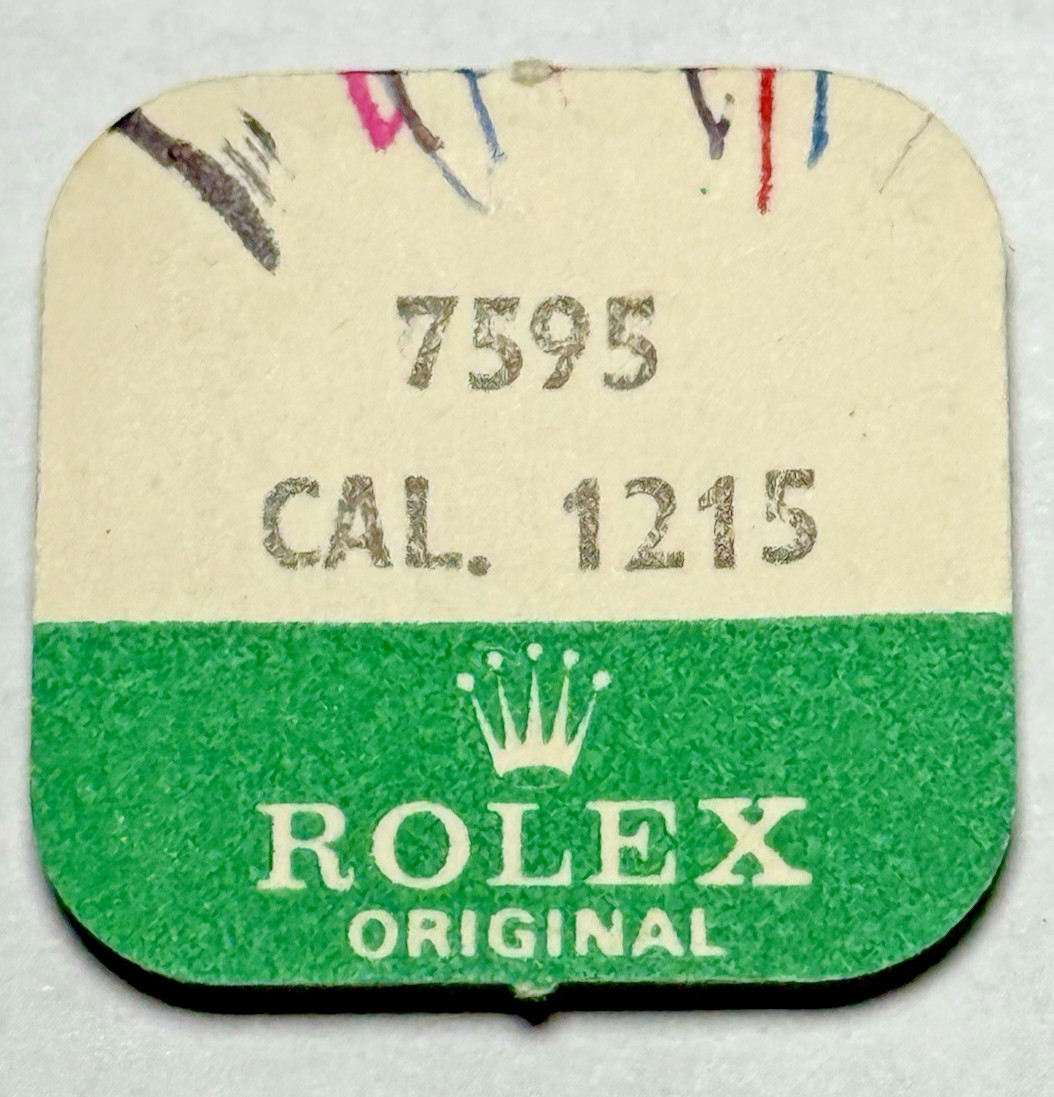 Genuine Rolex Date Jumper Cal 1215/1225 Oysterdate Precision #7595 NOS SEALED