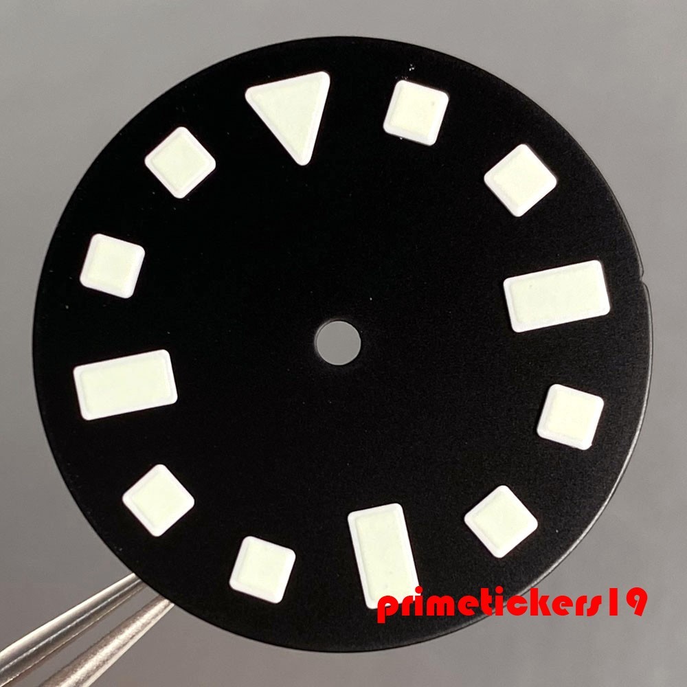 Matte Black/Blue/Green/Purple 29mm Watch Dial Luminous Fit NH35 ETA2824 PT5000