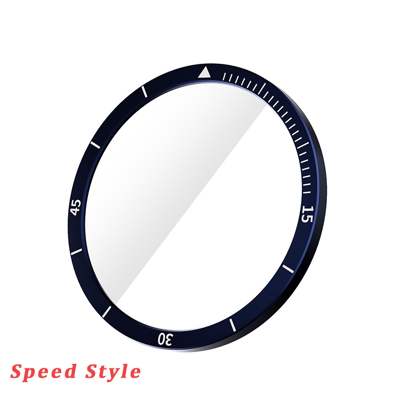 2-IN-1 Glass Film+Metal Bezel Frame Cover For Samsung Galaxy Watch 8 40MM/44MM