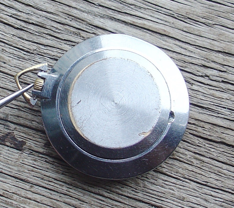 Vintage Raketa “CORSAR” Soviet Russian Pocket watch USSR WHITE DIAL SERVICED