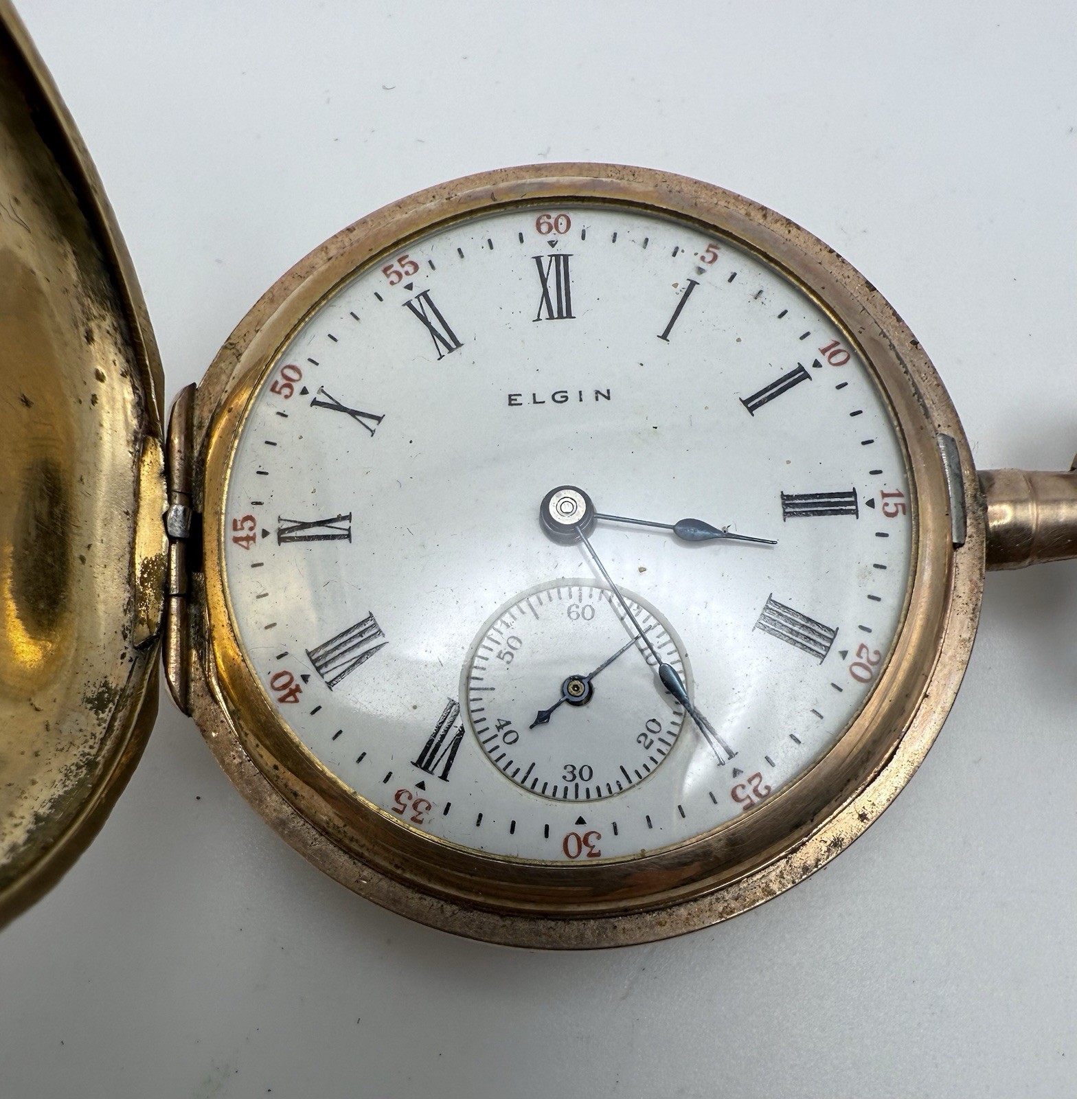 Elgin National Watch Grade 320 Size 0s/7 Jewels.
