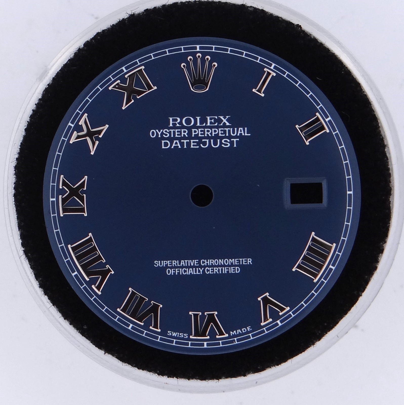 Rolex 36mm Datejust Original Blue Roman Dial Only 16234 116234