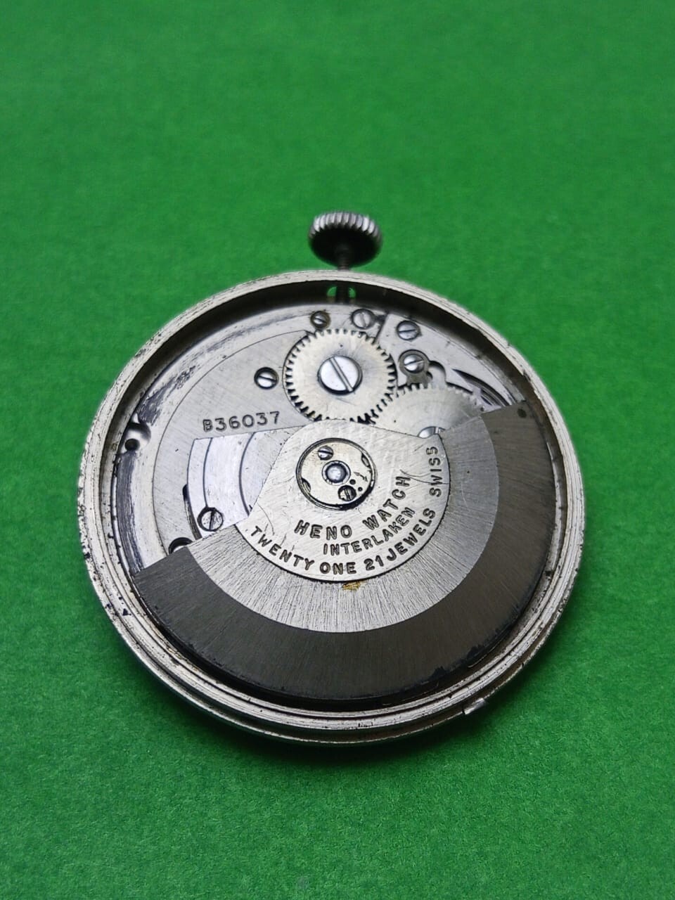 cal. 1700/01 Automatic 21 jewels Watch Movement Working Condition For Parts