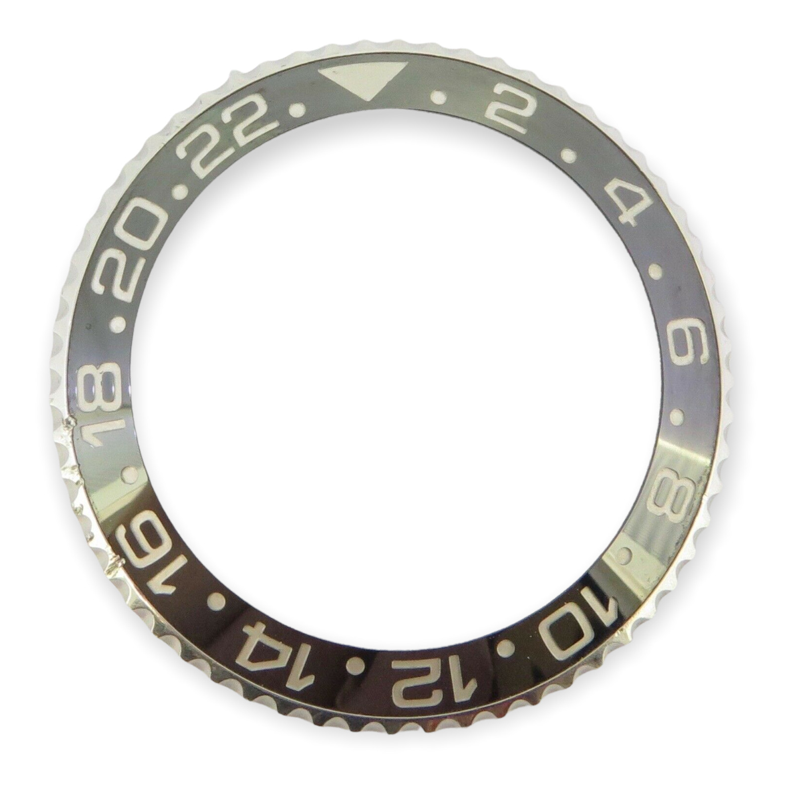 .Auth Rolex Ceramic Bezel & Assembly Complete For 116710 Gmt Master II