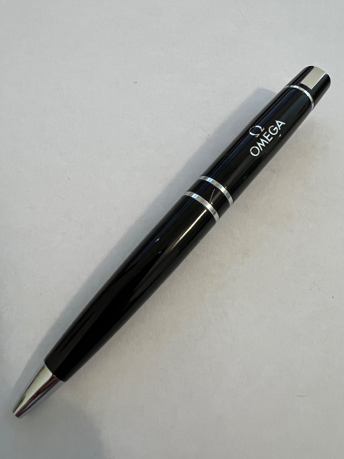 Genuine and Authentic Black Omega Black Pen – Good Shape See Photos Nice!