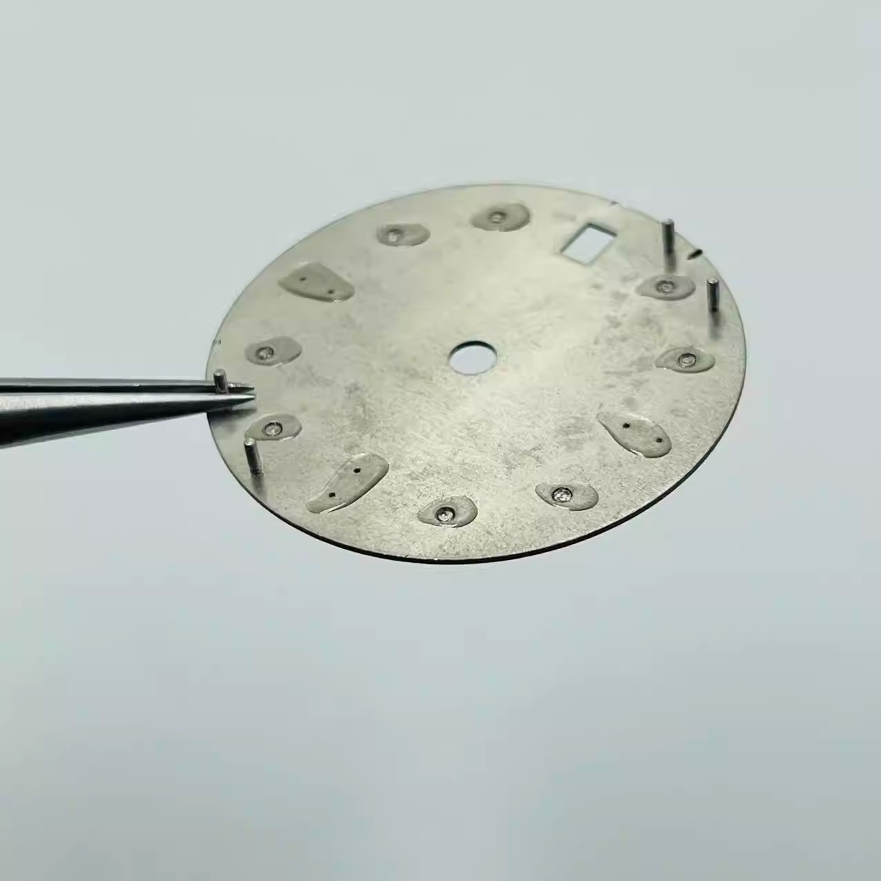 For Seiko 28.5mm Watch Dial Luminous Fit NH35 NH36 Movement TV channel Mod Parts