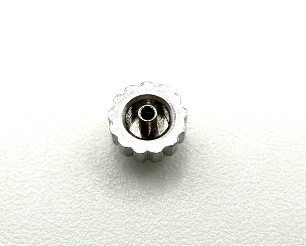 New Generic 5.0mm Stainless Steel Crown Part To Fit Ebel 1911 Watch