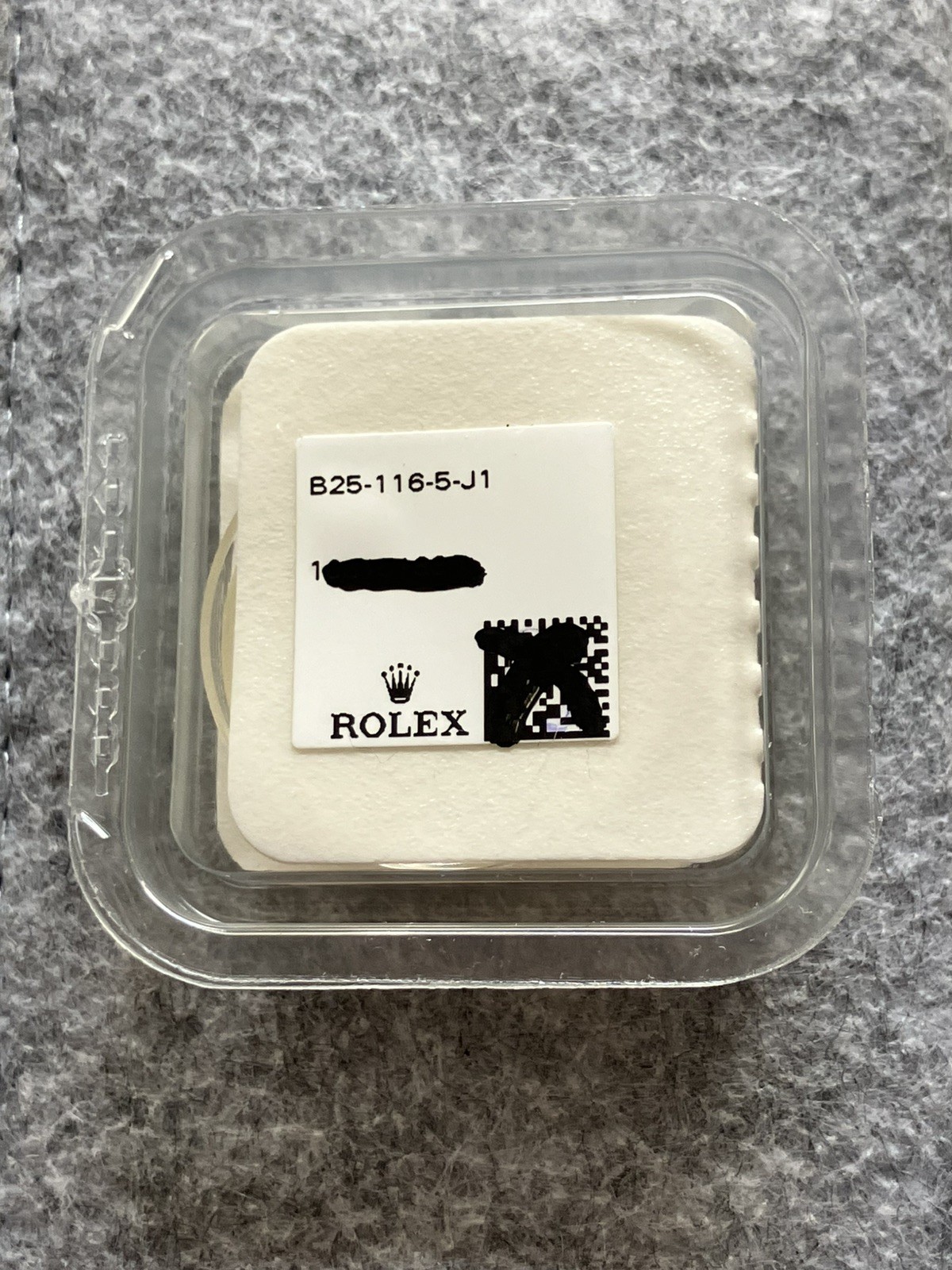 Genuine Rolex 116 Gmt-Master B25-116-5-J1 Plexiglass Crystal 16750 1675 Etc