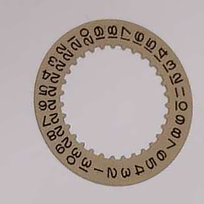 Accessories Swiss 3135 Movement Calendar Plate 3135 Gold Plate Calendar Ring
