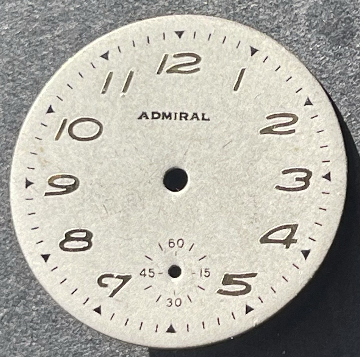 1950s Admiral Watch Dial..TM995