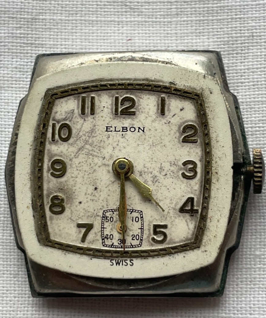 Elbon Swiss – movement for mens watch TRY TO RUN – lot2304