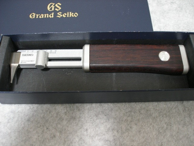 Grand Seiko GS Watchmaker Vernier Caliper BA-1000 VIP Novelty Japan Rare NM