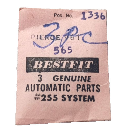 Pierce 861 Auto SCREW watch part #M/1336 Alternate: 565/PIE 861 (3-pack)
