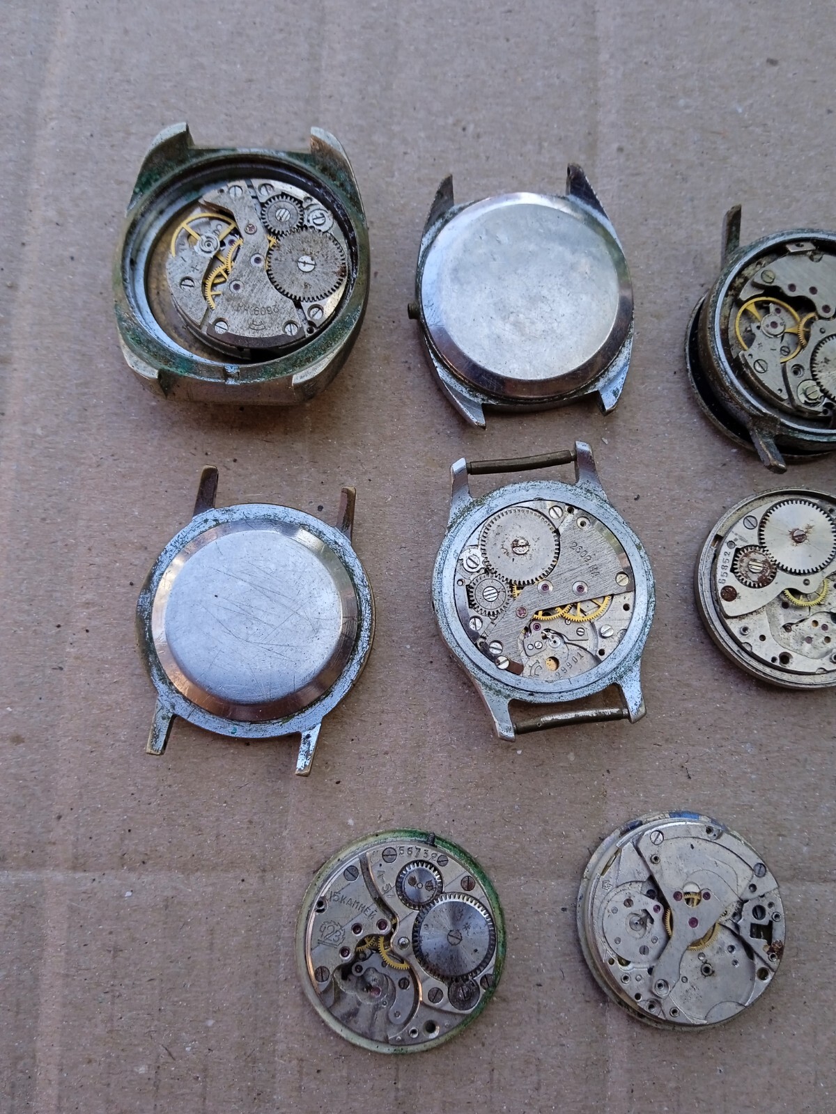 USSR Watch Svet Vostok Zim Pobeda for spare parts non-working