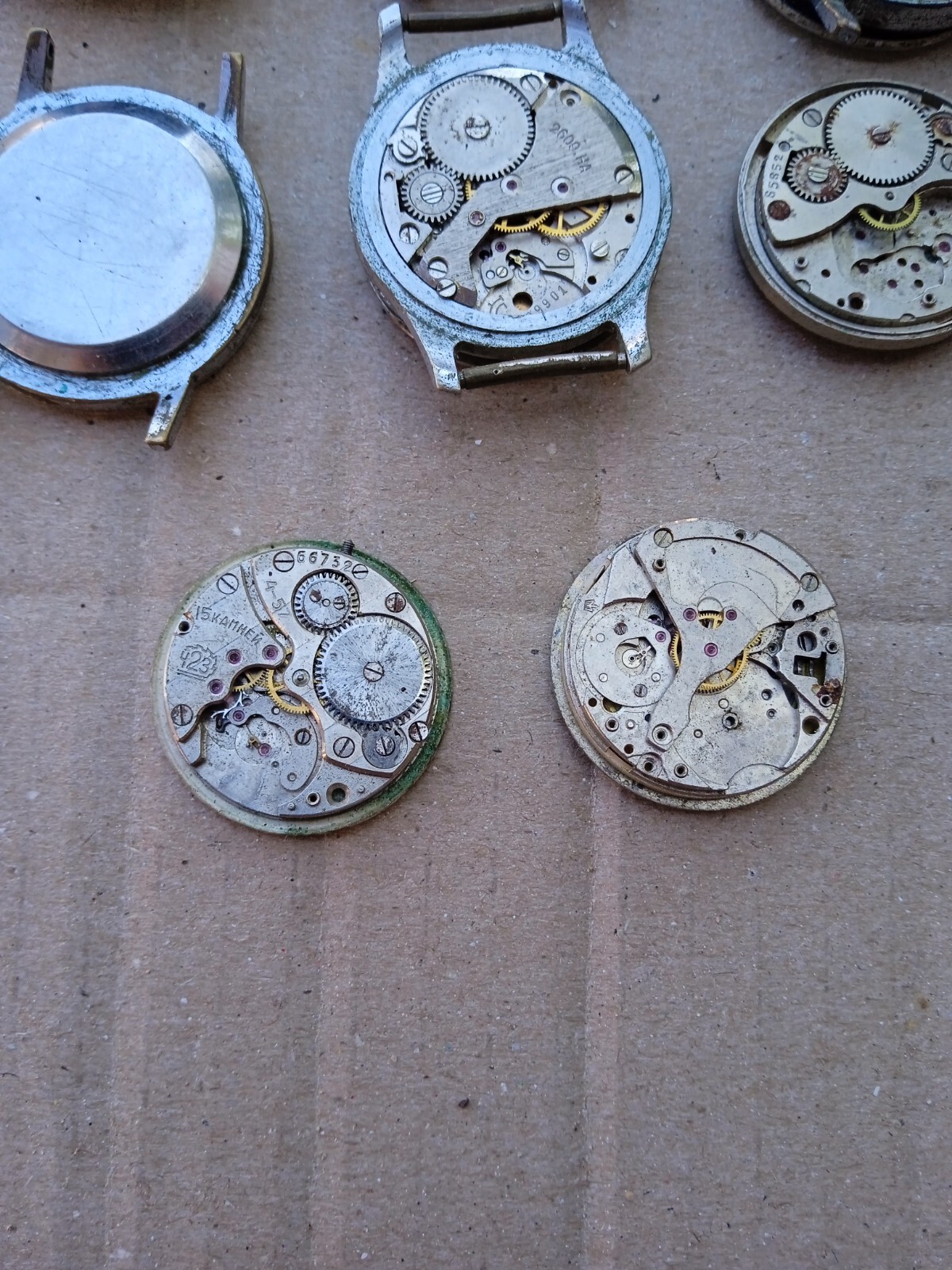 USSR Watch Svet Vostok Zim Pobeda for spare parts non-working