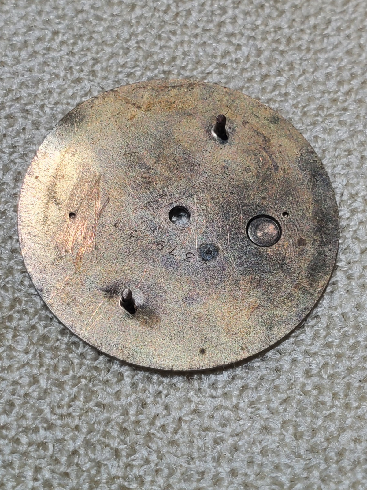 Rare 50s Rolex Oyster Perpetual OCC Gold Dagger Dial Part for all 65XX Models