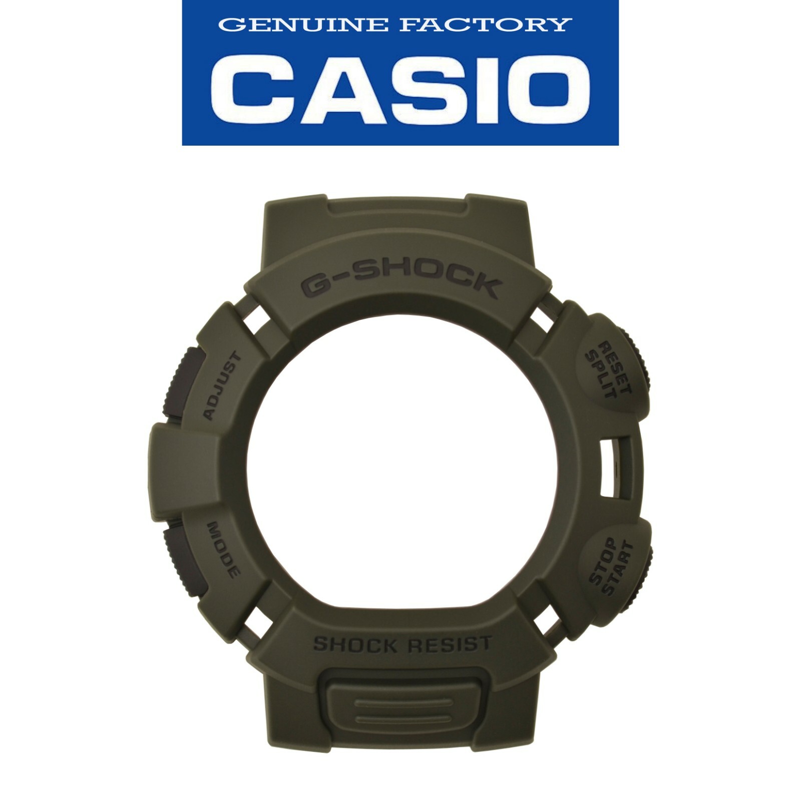 Genuine CASIO Mudman Watch Band Bezel Shell G-9000-3V Dark Green Cover