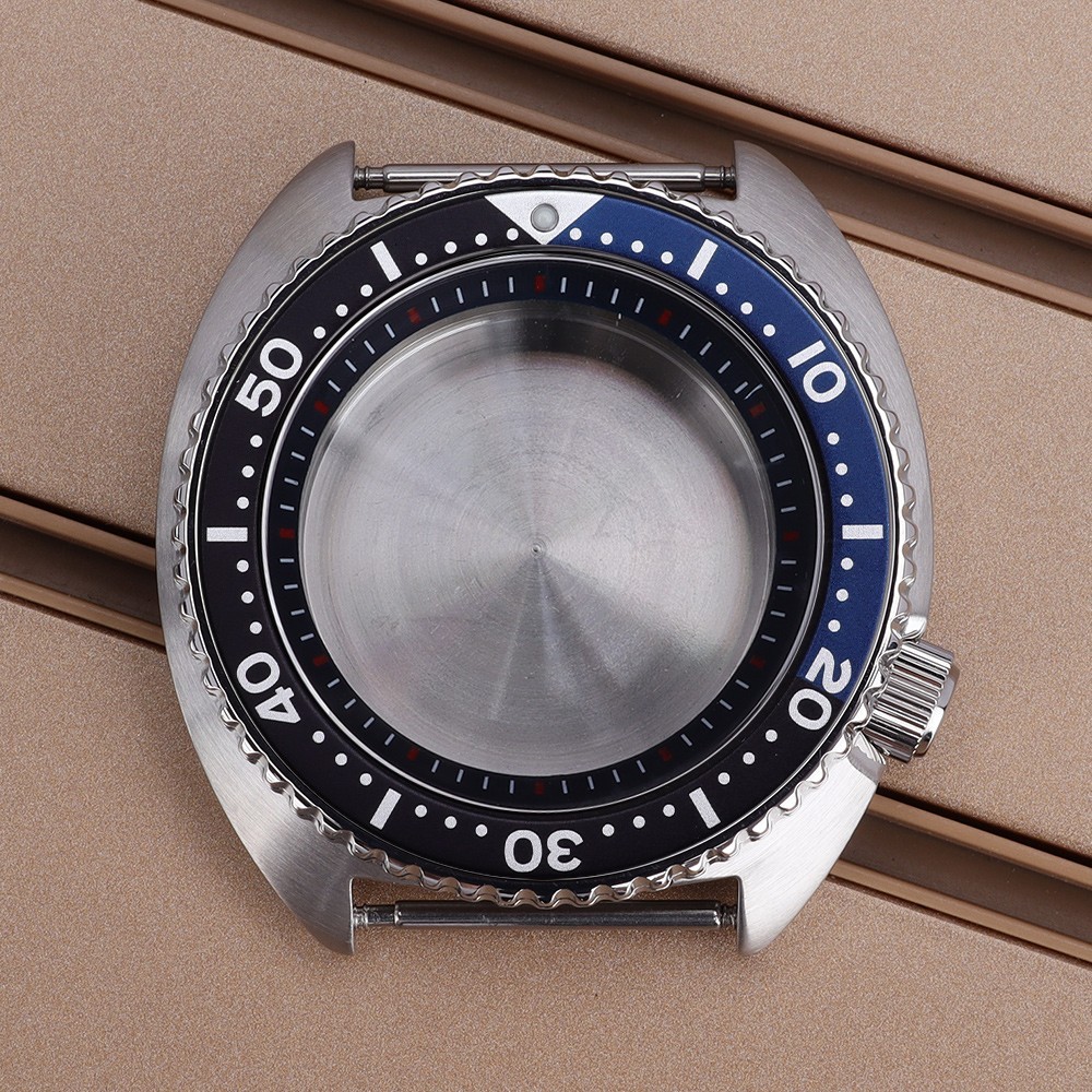 FEIYASHI turtle SKX007 Style 45mm Pilot Watch Case Sapphire For Seiko NH35 NH36