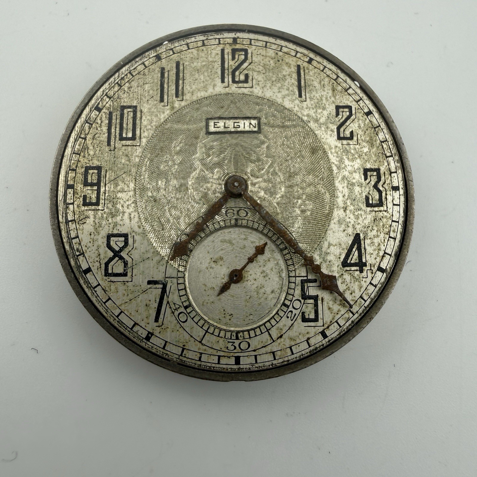 Vintage Elgin 12s 17J Grade 345 Pocket Watch Movement – For Parts