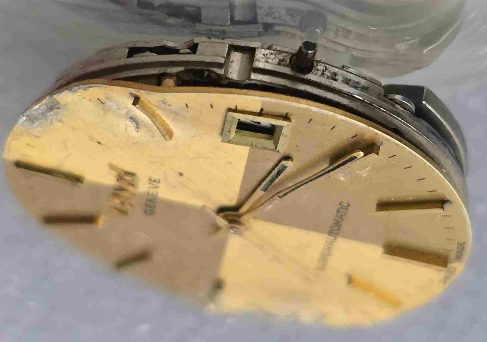Vintage CAMY GENEVE Movement & Dial . Cal: ETA 2783. For Parts