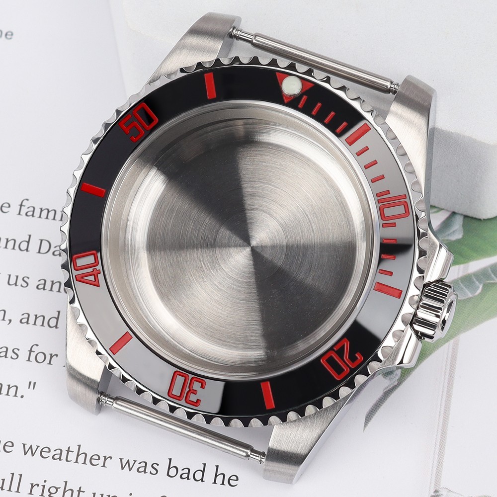 FEIYASHI Oyster 40mm Watch Case Sapphire 100m Diver For Seiko NH35 36 Miyota8215