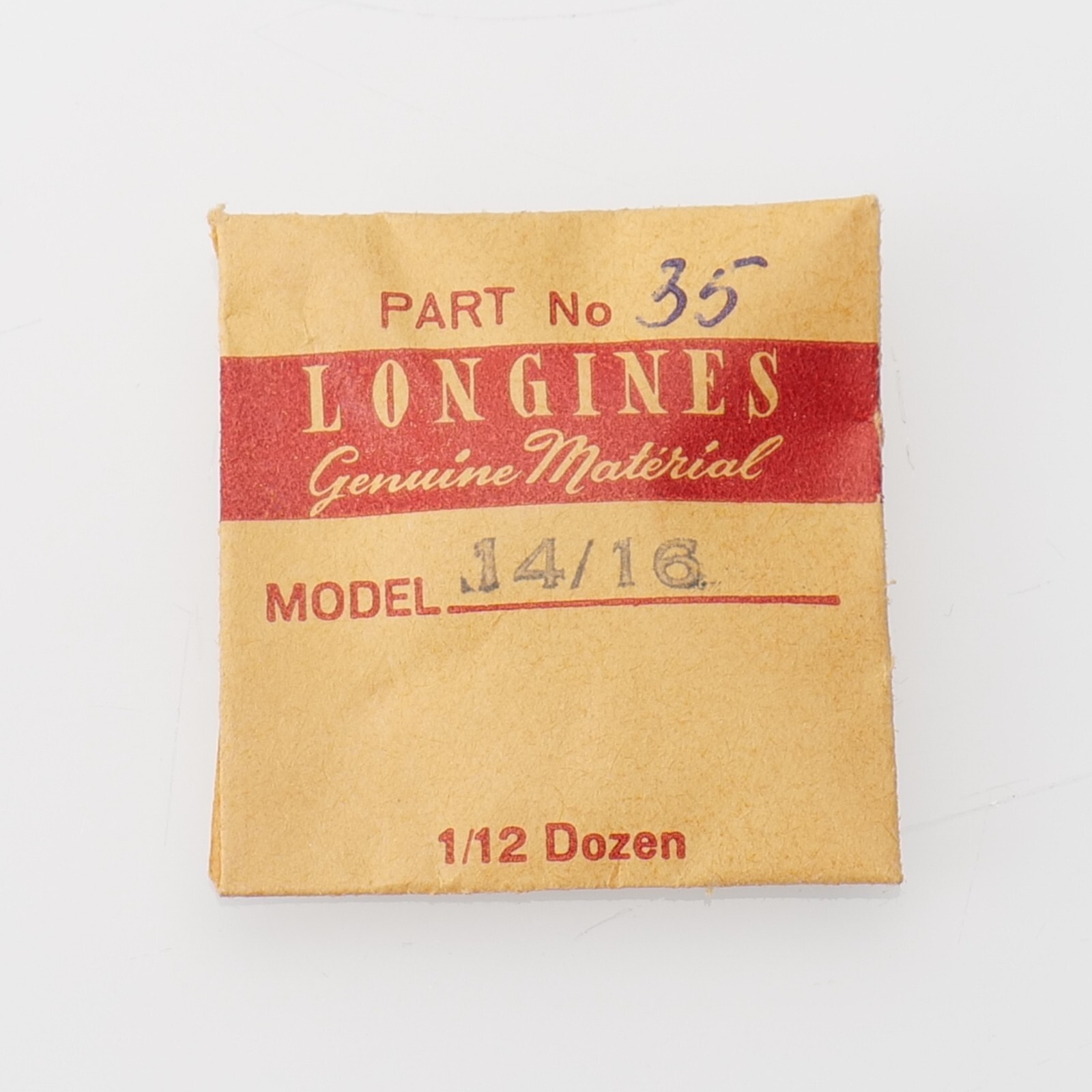 LONGINES 14.16 Watch Part Barrel Complete New Old Stock Watchmakers (C17D28)