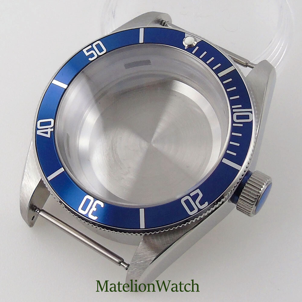 41mm Watch Case Parts Fit For NH35 NH36 Miyota 8215 ETA 2836 10 ATM Waterproof