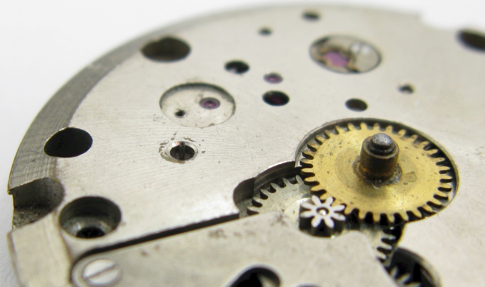 early Girard Perregaux GP 805 17 j. 3 adj. watch movement for part …