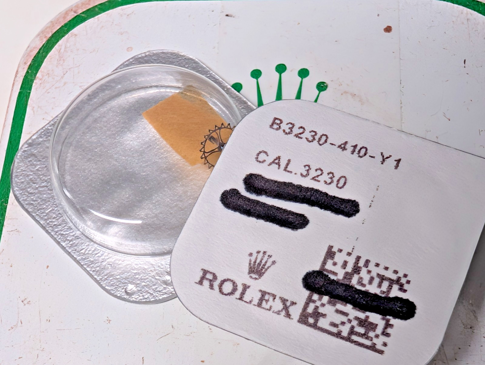 genuine Rolex 3230 410 Escape Wheel New/SEALED with package for watch repair