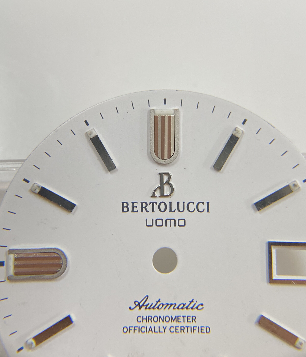Original Bertolucci Uomo Automatic 28mm White Dial Ref: 884.55.41.10B