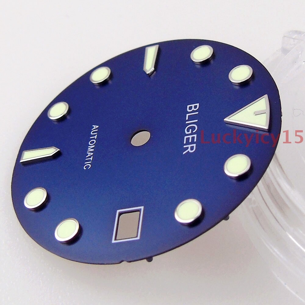 29mm watch dial fit for NH35 Automatic movement date window 3 or 4 o’clcok crown