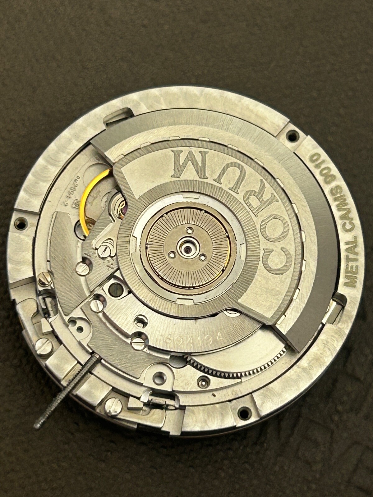 Corum Admiral*s Cup Chronograph Movement ETA 2894 Working need service Black