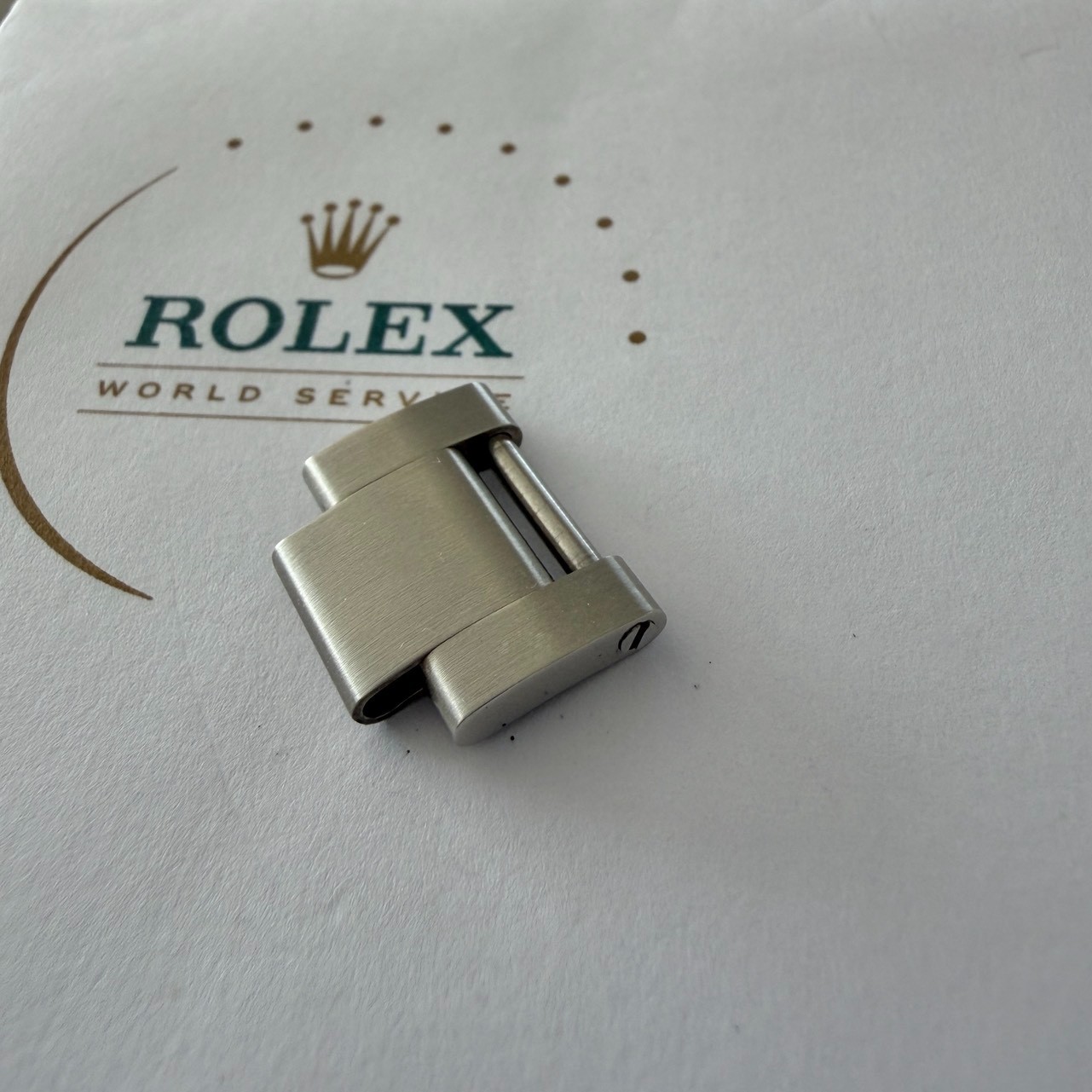 ROLEX Link for Explorer 14270 114270 SS 15.5mm×10mm FZ8452