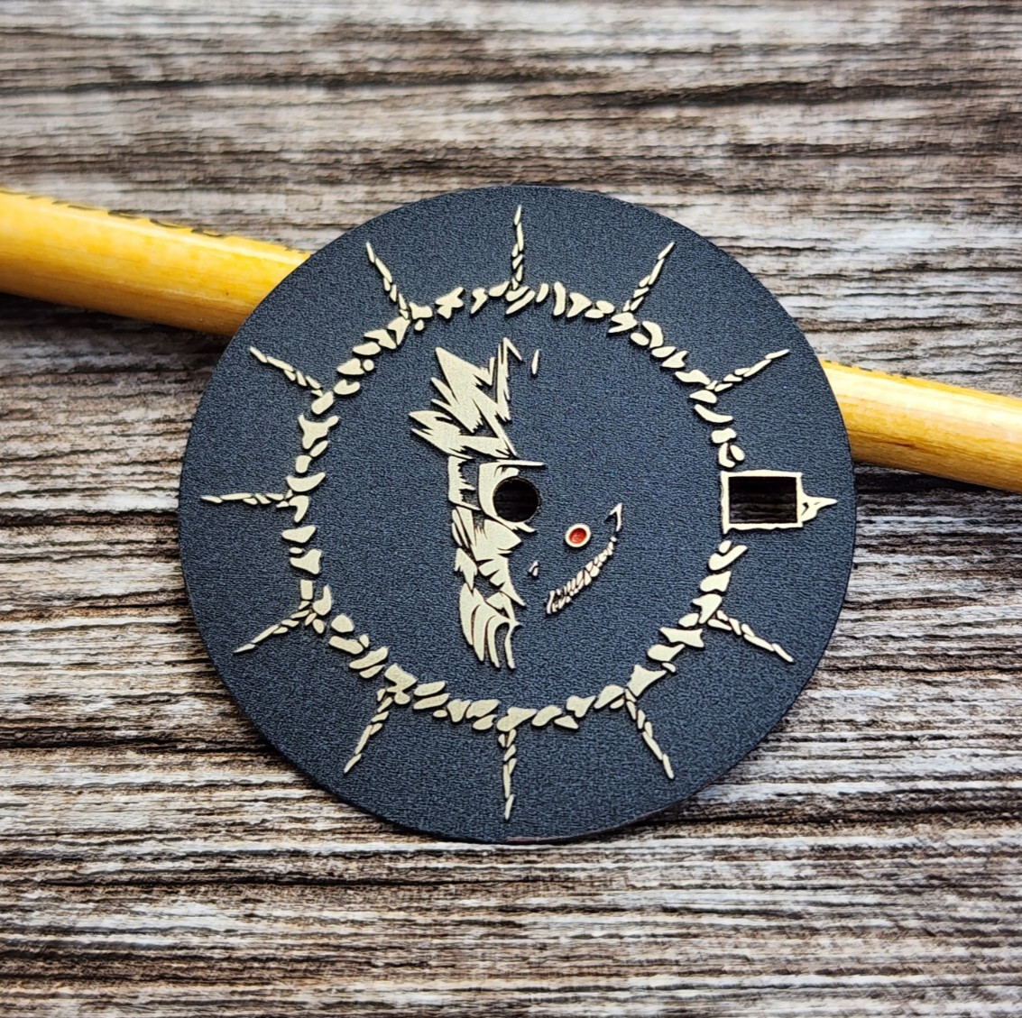 Custom-Made Laser Engraved Watch Dial | NARUTO – Order any designsize