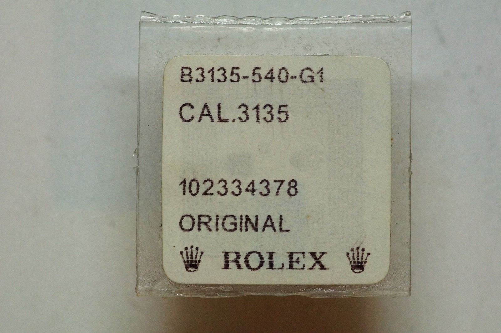 Rolex 3130-3135 Genuine Movement Parts – Various – Sealed – New