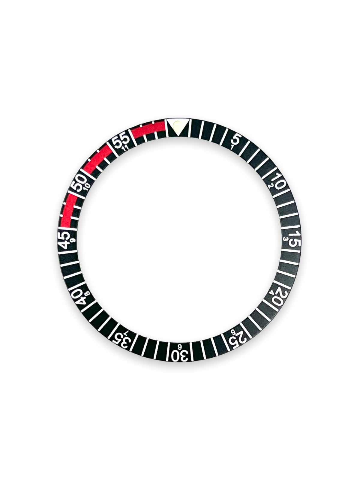 SKX007/SRPD Flat Bezel Insert – Red/Black/Silver – 5/55 – CT6104