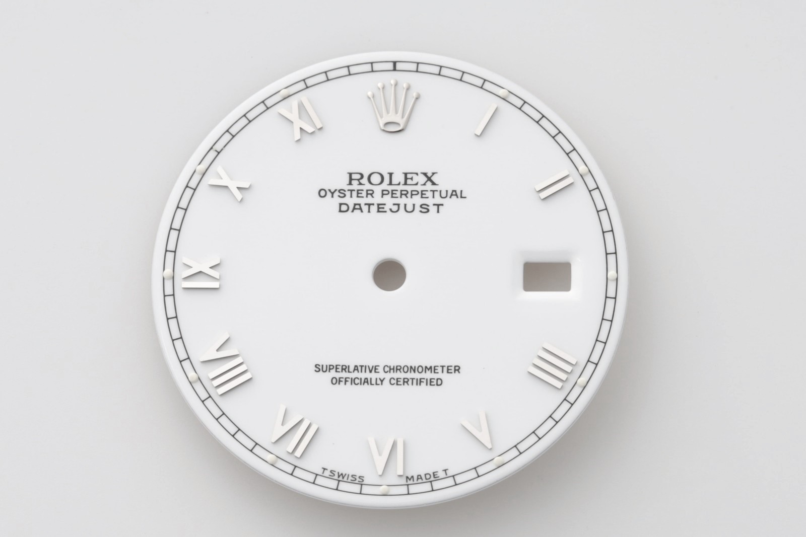 GENUINE Rolex Datejust Dial 36MM GENTS 16014 16200 16234 Roman Hour Markers